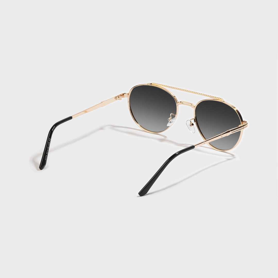 gold black shade back